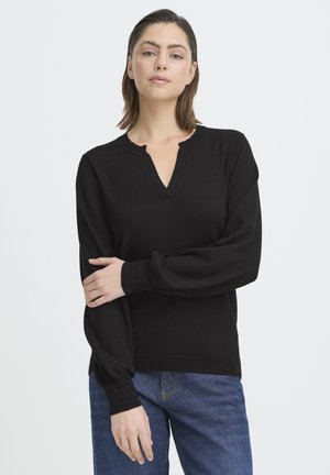 PULLOVER - Pullover - black beauty