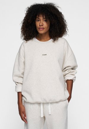 THE STATEMENT  - Sweater - soft white melee