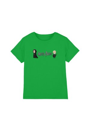 Cotton Soul, HARRY POTTER SEVERUS SNAPE DRACO MALFOY ANIME UNISEX - Print T-shirt - dark green