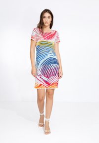 Ivko JACQUARD WAVE MOTIF - Sarafanas - white