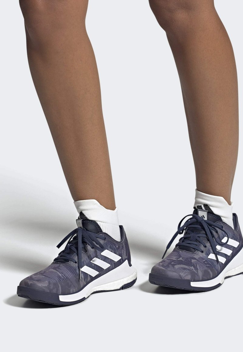 adidas Performance CRAZYFLIGHT Volleyball shoes navy blue/white