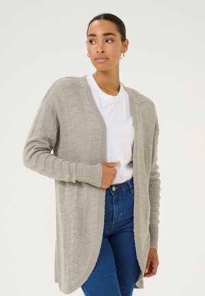 Kaffe KAEMRIA - Cardigan - elephant skin