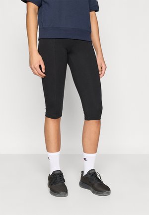 ICONS LEGGINGS - 3/4 športové nohavice - black