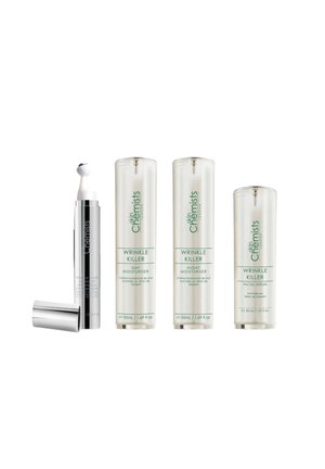 WRINKLE KILLER FACIAL SERUM, EYE SERUM, DAY & NIGHT MOISTURISER - Skincare set - multicolor