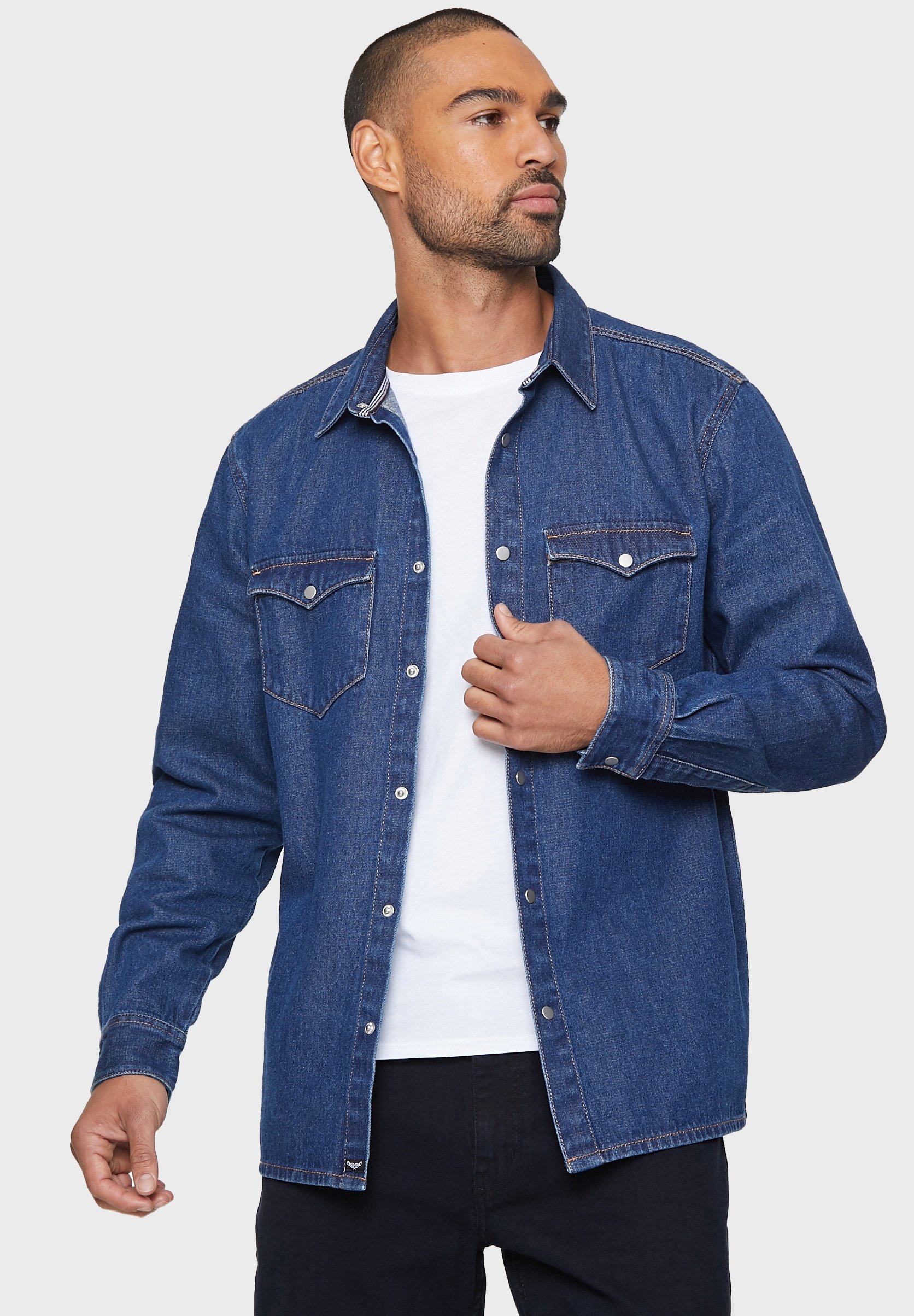 Denim wash shirt Clearance