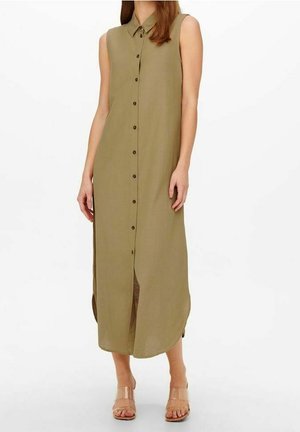 Robe chemise - khaki