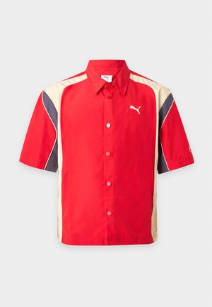 Puma BOXY MOTO - Πουκαμίσα με κουμπιά - for all time red