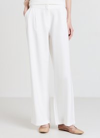 Calliope Pantalon classique - bianco lana