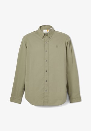 Timberland SOLID POPLIN - Skjorter - cassel earth
