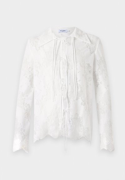 Palomo JONATHAN ZIG ZAG SHIRT UNISEX - Camicia - white