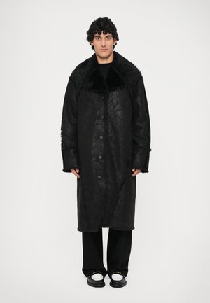 COAT - Műbőr dzseki - black