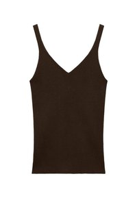 Débardeur Mango – Femme – Taille S – Coton – Marron Brique – Vintage – Très Bon état