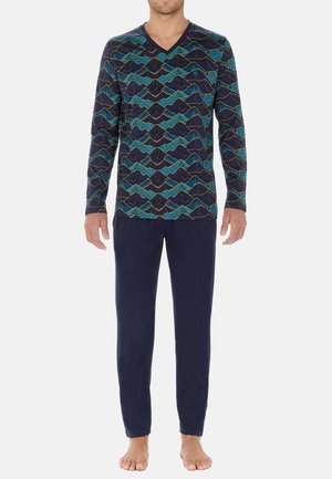 HOM LINO - Pyjama - navy print