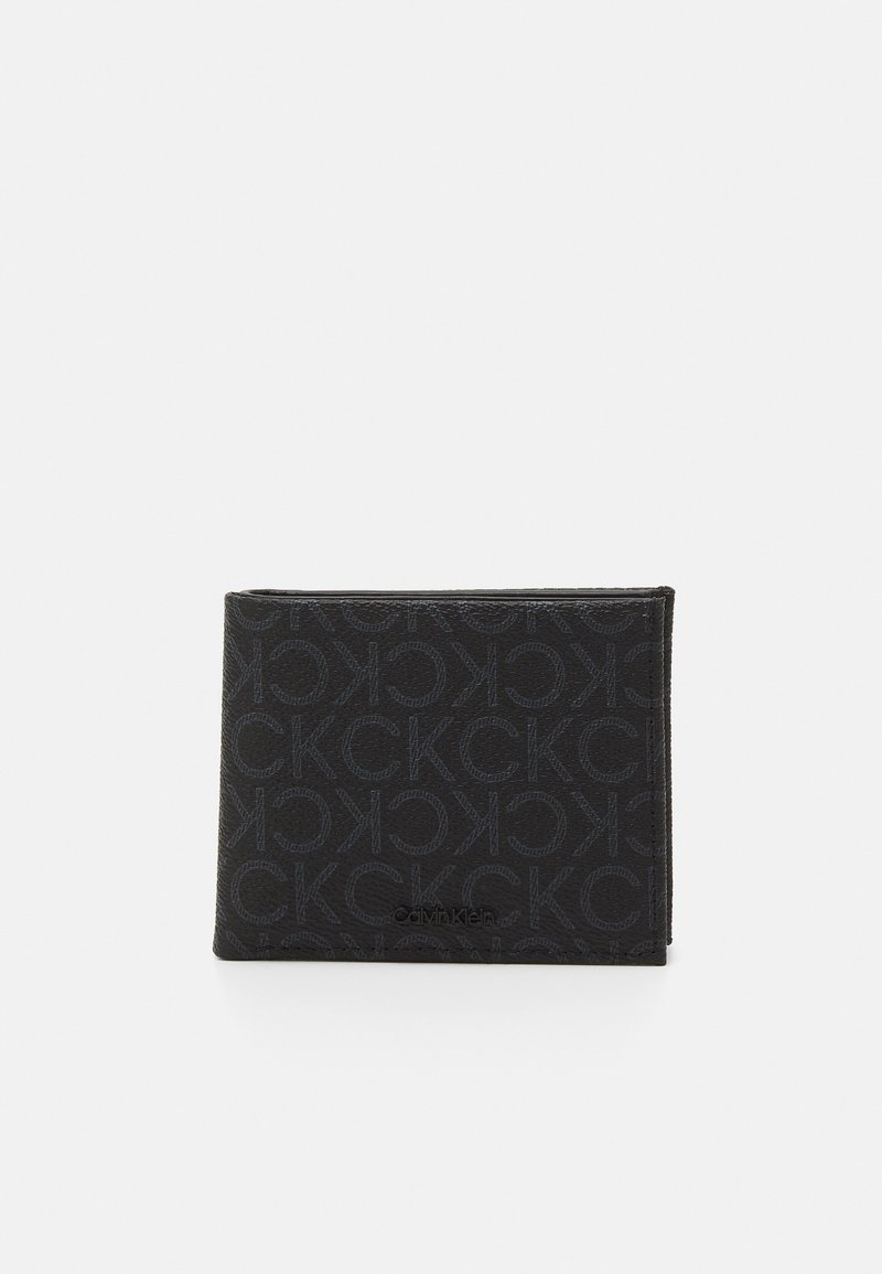 Calvin Klein MUST MONO BIFOLD COIN - Monedero - black