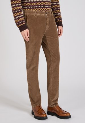 DÉLAVÉ - INCOTEX - Chino - dark beige