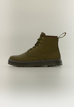 BROOKLINE CHUKKA 6 EYE BOOT UNISEX - Gležnjače s vezicama - olive