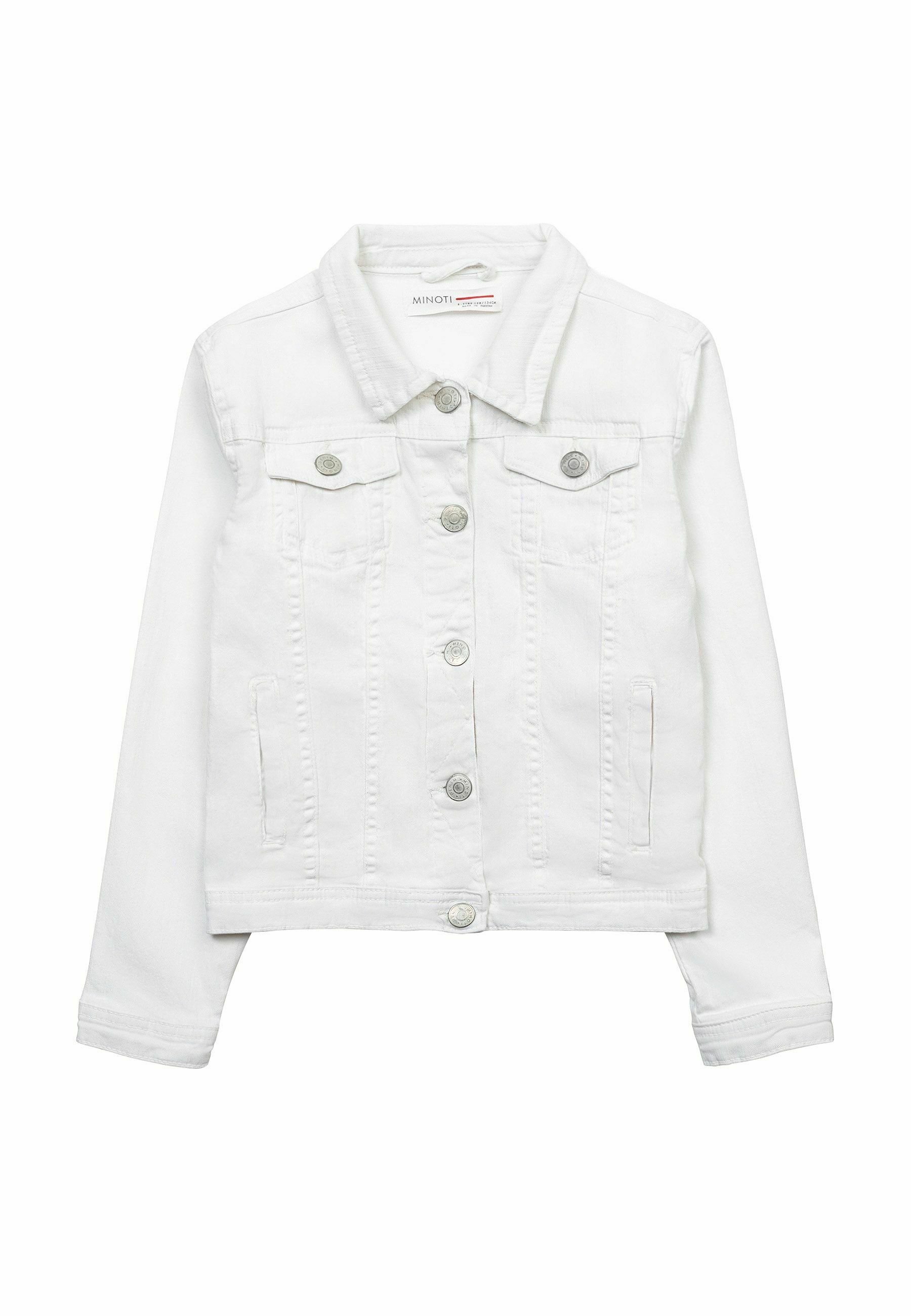 MINOTI Denim jacket - white denim 
