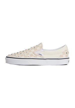Vans, CLASSIC SLIP-ON - Slip-ons - checkerboard studs turtledove
