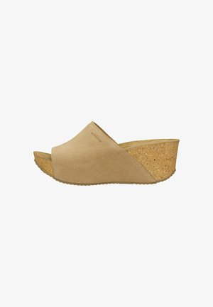 Wojas, KLAPKI DAMSKIE - Mules à talons - beige