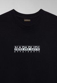 Napapijri Triko s potiskem - black