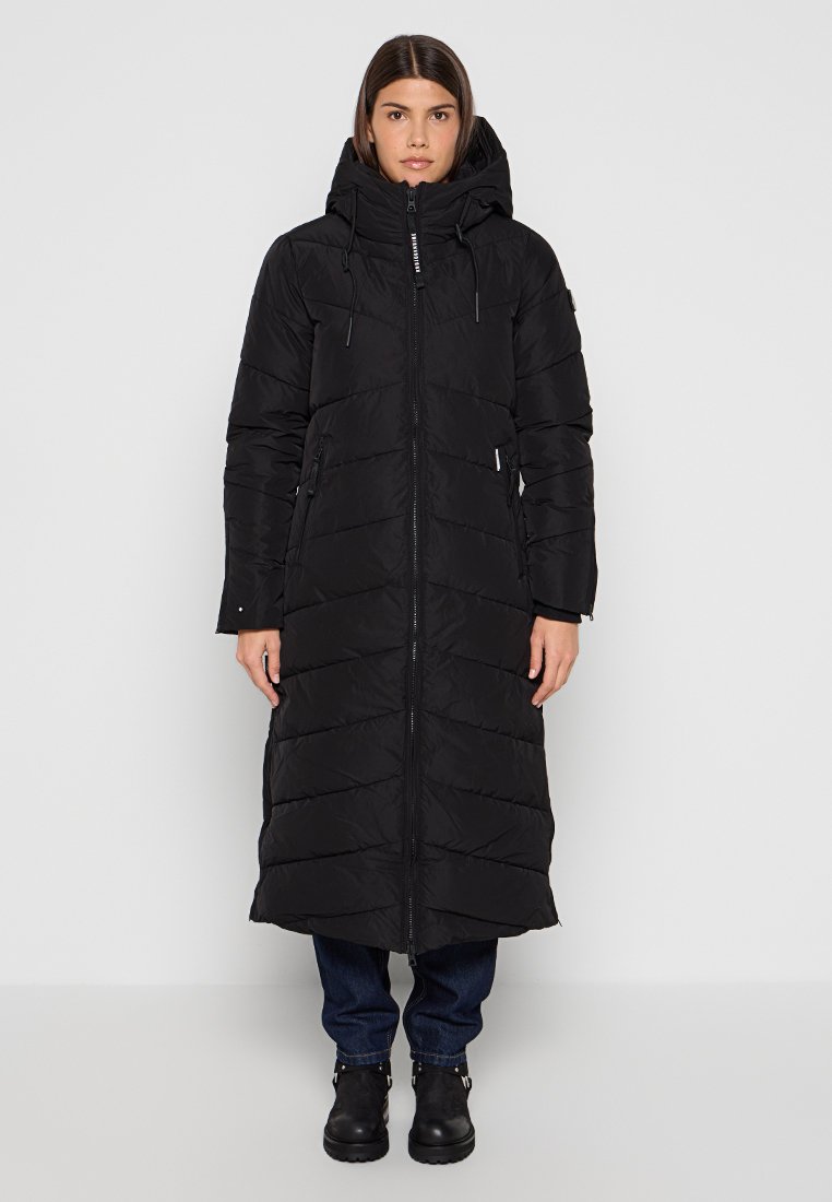 khujo Wintermantel zwart