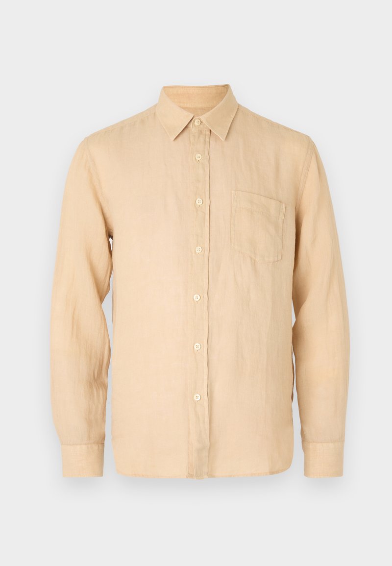 120% lino Overhemd bruin 120% lino Overhemd bruin