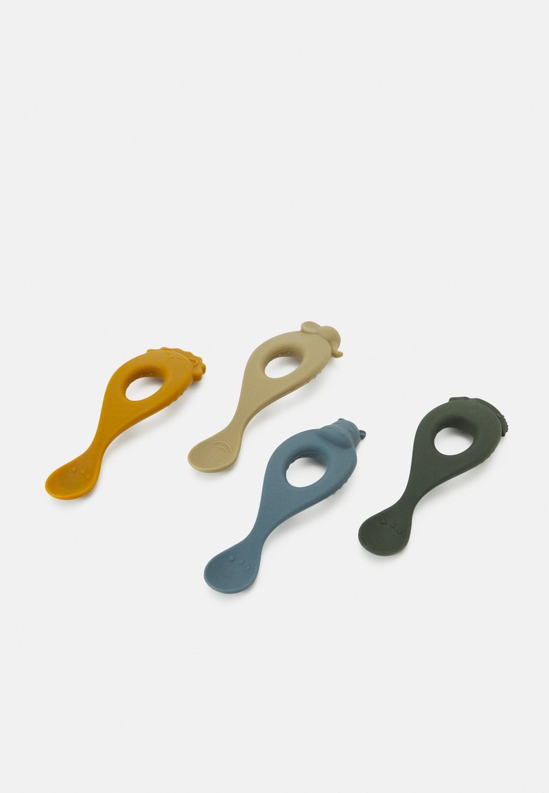 Liewood LIVA SPOON UNISEX 4 PACK - Bestick för barn - safari/blue multi mix