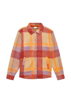 WEICHES MIT TEDDY - Halflange jas - sandstein