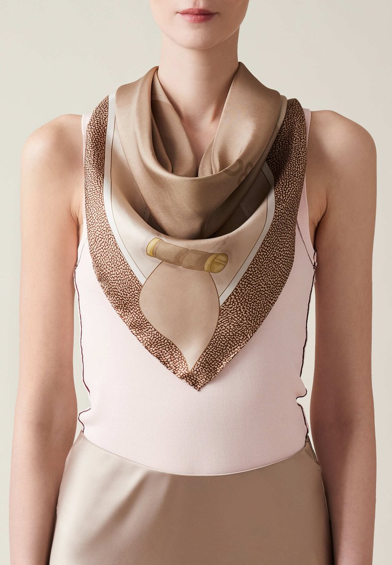 Borbonese Foulard - beige sabbia