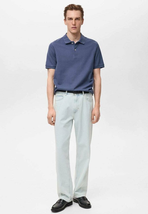 REA - Poloshirt - porzellanblau