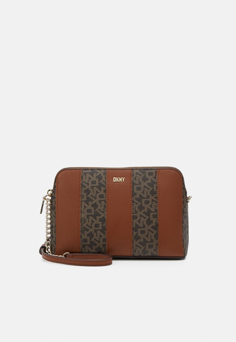 DKNY BRYANT DOME CROSSBODY Across body bag mocha/caramel/cognac