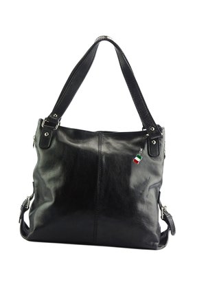 DrachenLeder Handtasche - schwarz