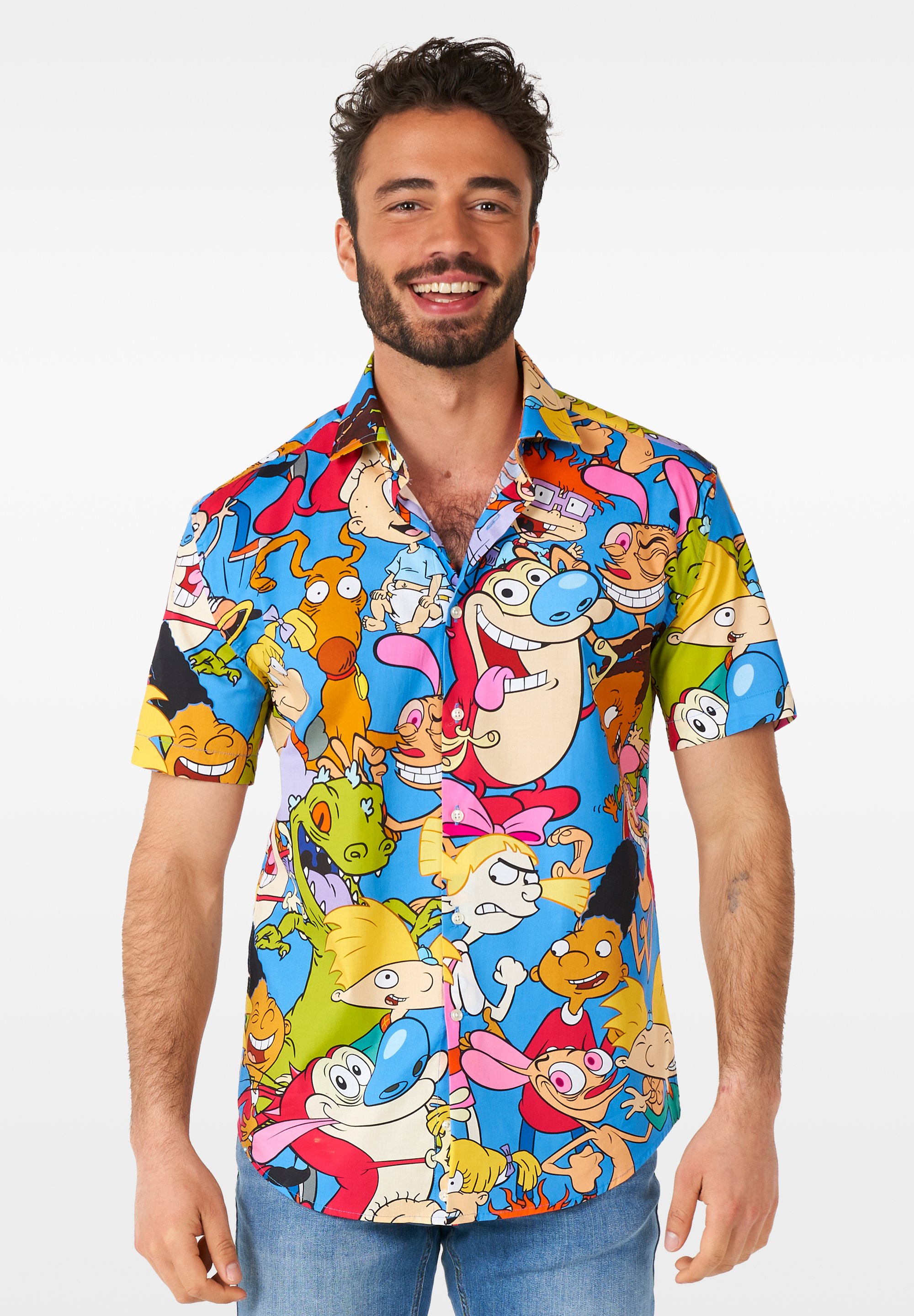 Nickelodeon 'Out Of Control' Racerback Tank Top - Junior's Graphic Tee, Printed In USA