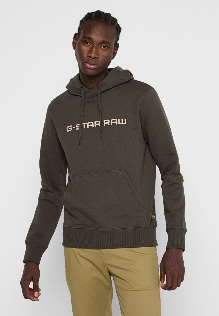 G-Star Hoodie olijfgroen