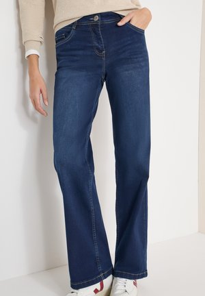 Flared Jeans - blau
