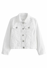 Next DIAMANTE DENIM WESTERN JACKET - Jeansjacka - white