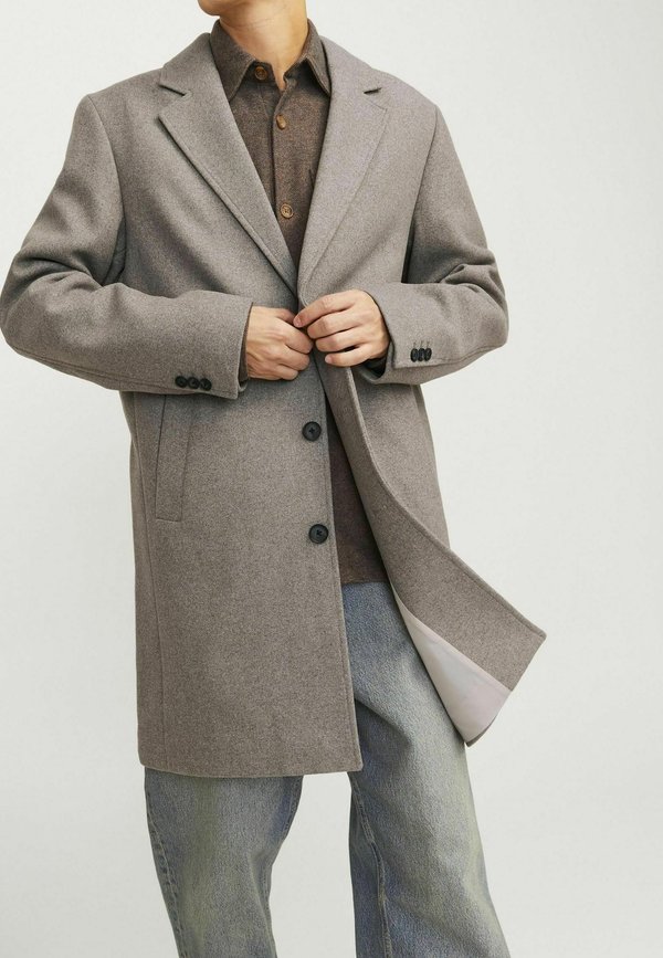 EHARRISON  - Short coat - greige4