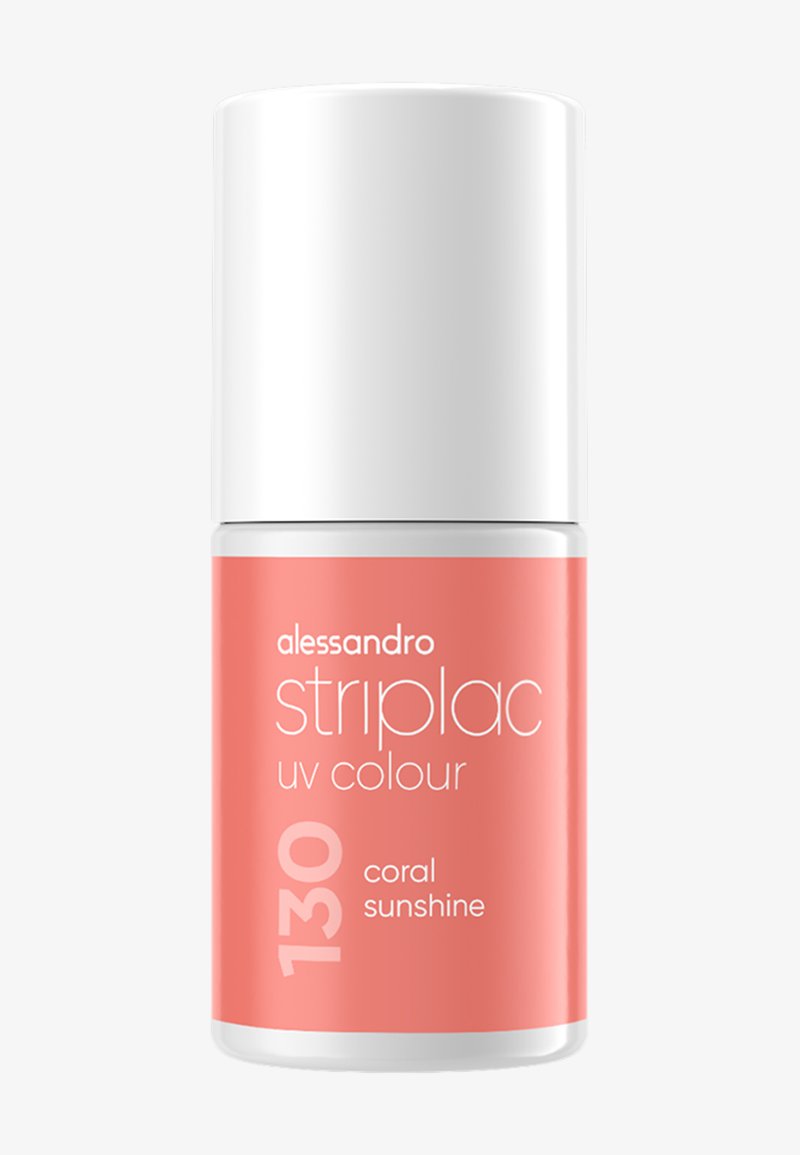 alessandro - STRIPLAC UV COLOUR - Nagellak - coral sunshine, Vergroten