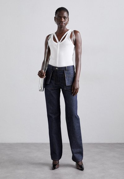 Helmut Lang STRAP RACER TANK - Topper - optic white