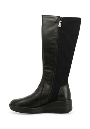 ZIP - Stivali con la zeppa - nero