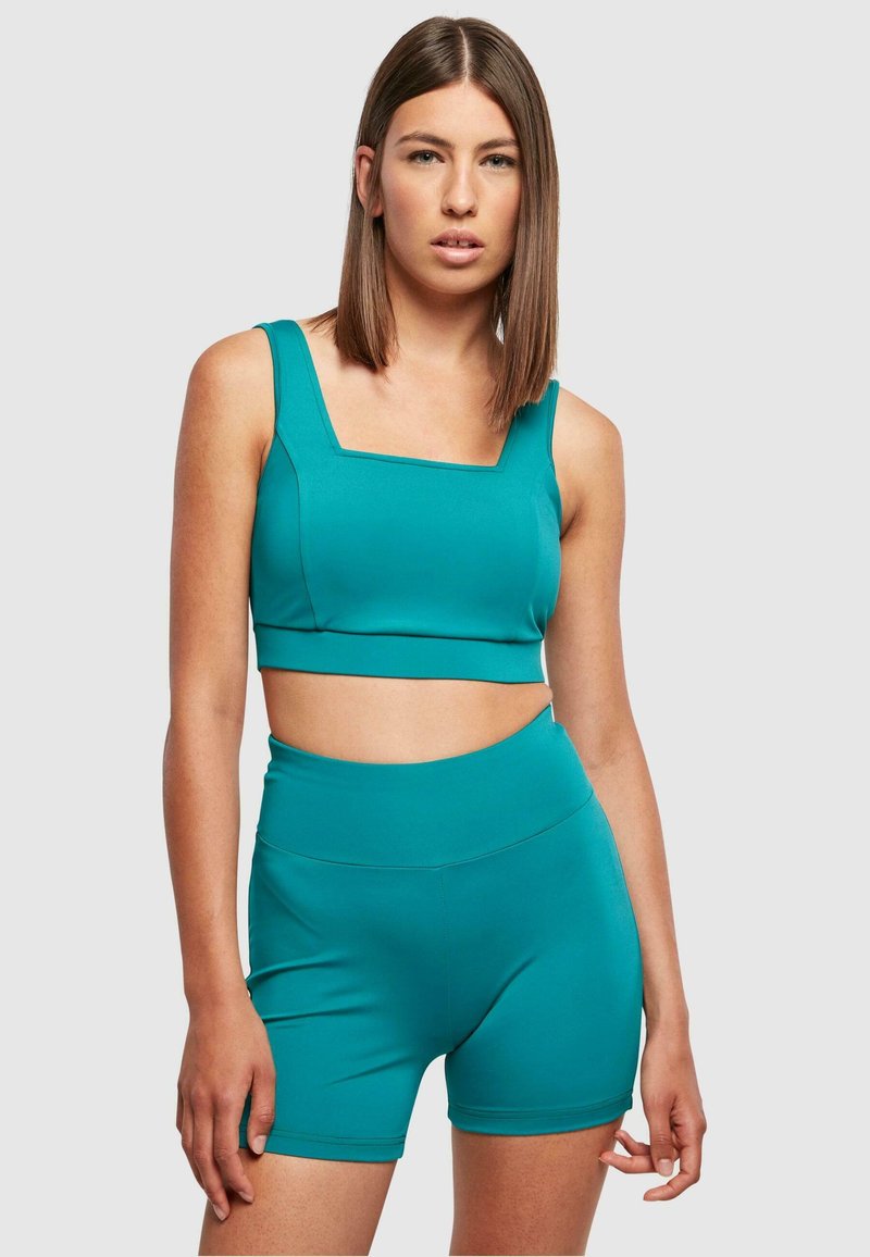 Urban Classics - SQUARED - Top - watergreen, Ampliar