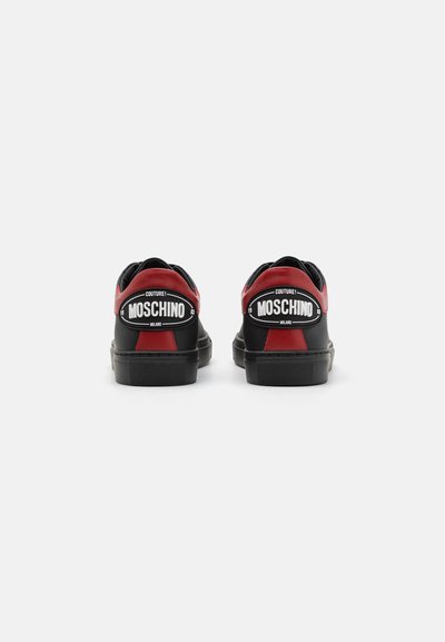 MOSCHINO UOMO - Trainers - nero/rosso