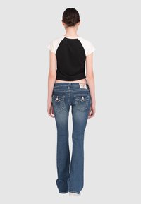 True Religion RAGLAN - Apdrukāts T-krekls - black