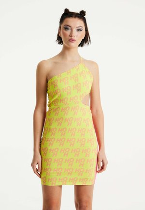 House of Holland PRINTED IN CONTRAST COLOURS - Shift dress - multi-coloured