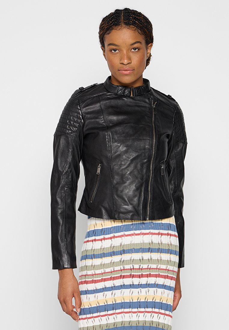 Kaporal Leren jas zwart Kaporal Leren jas zwart