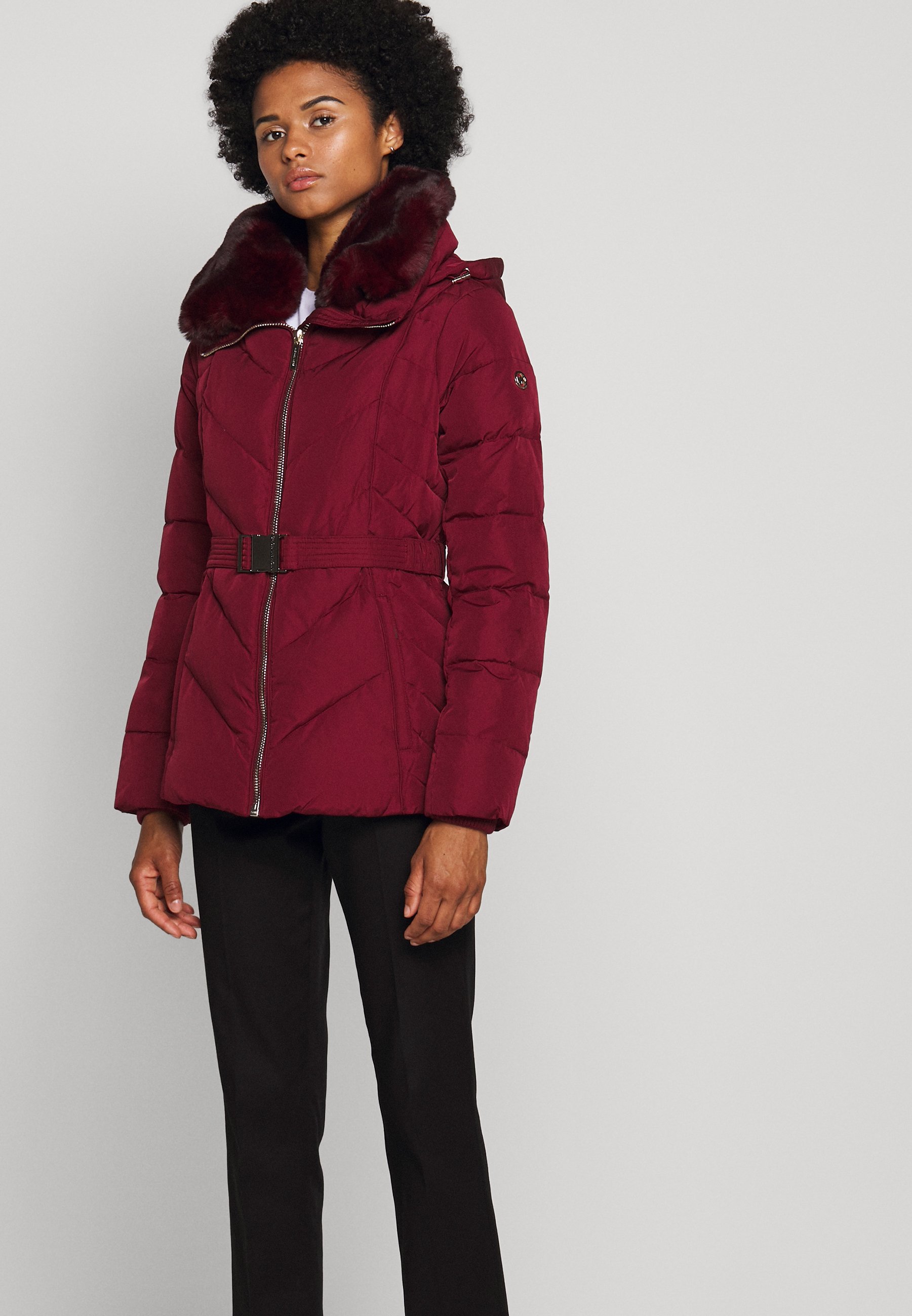MICHAEL Michael Kors FITTED PUFFER Dunjakke dark brandy MICHAEL Michael Kors FITTED PUFFER Dunjakke dark brandy