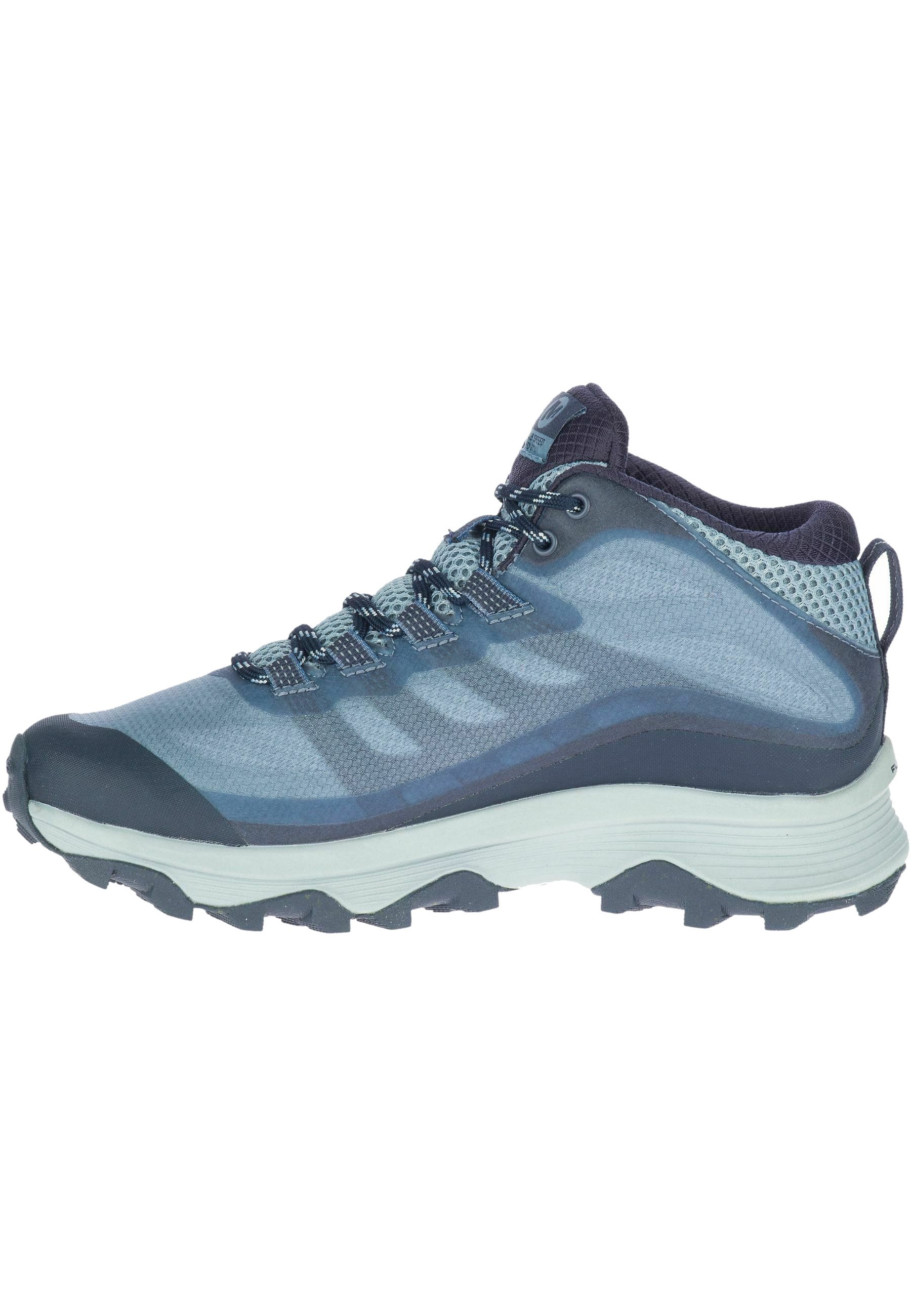 merrell blue trainers