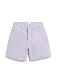 SHEAARI - Jeans Shorts - soft lilac