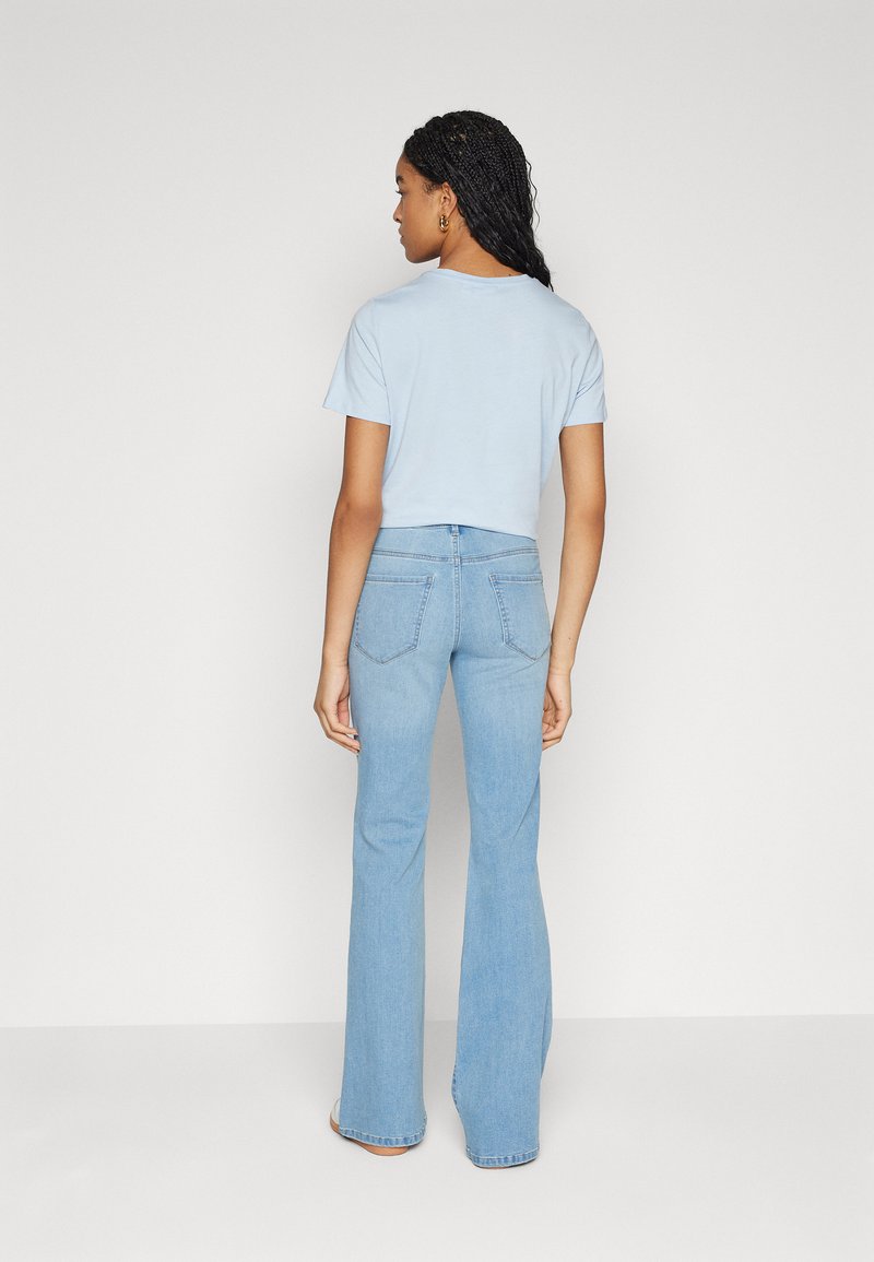 ONLY Onlhenni Life HW Retro Flared Dnm Jeans Para Mujer