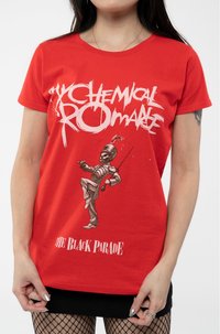 Paradiso Clothing MY CHEMICAL ROMANCE - Print T-shirt - red